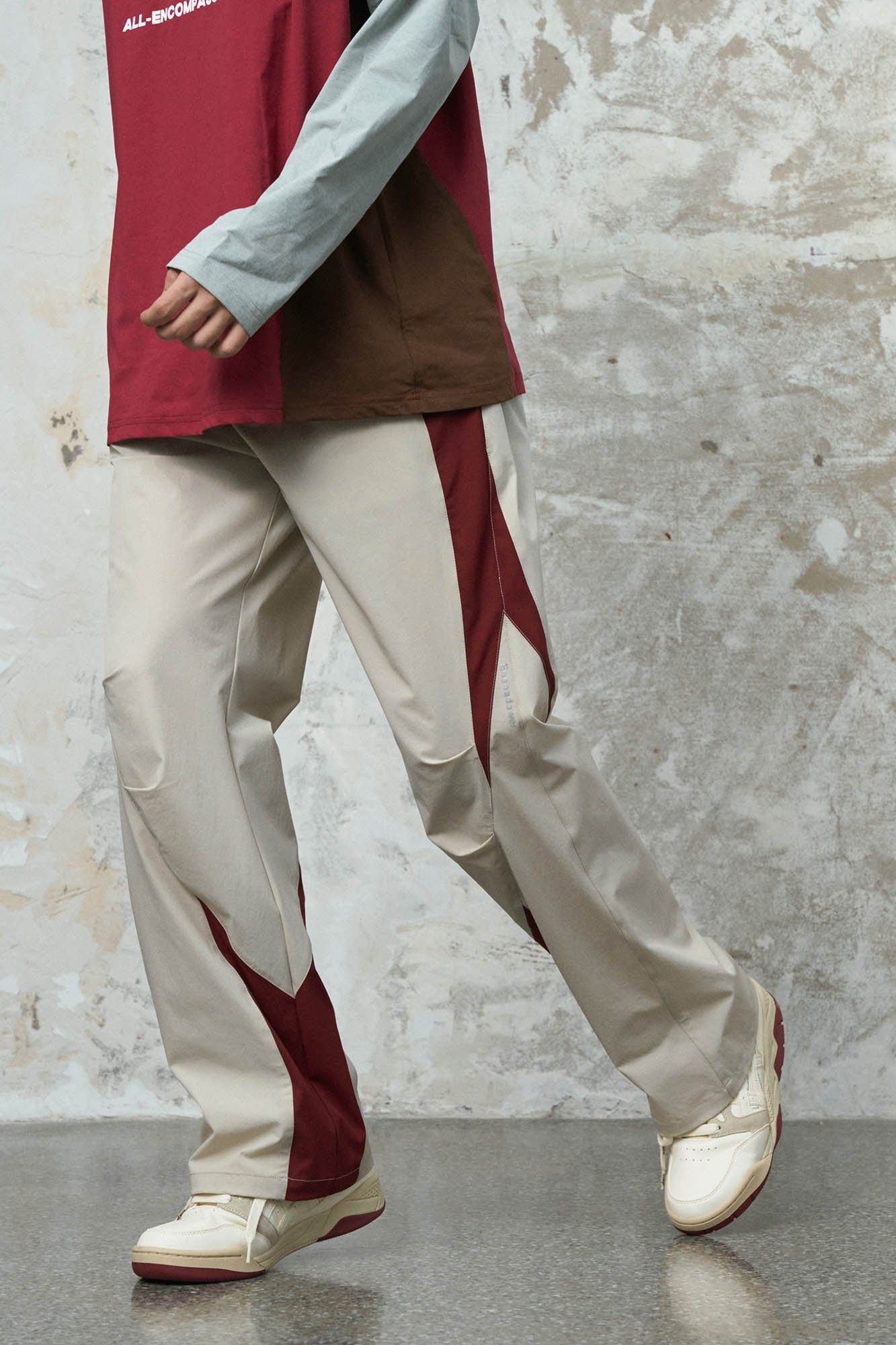 ENSHADOWER Arc Spliced Contrast Quick-Dry Pants