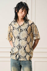 EPIC POETRY Python Cuban Half Shirt