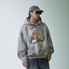 F2CE Retro Deconstructed Snake Hoodie