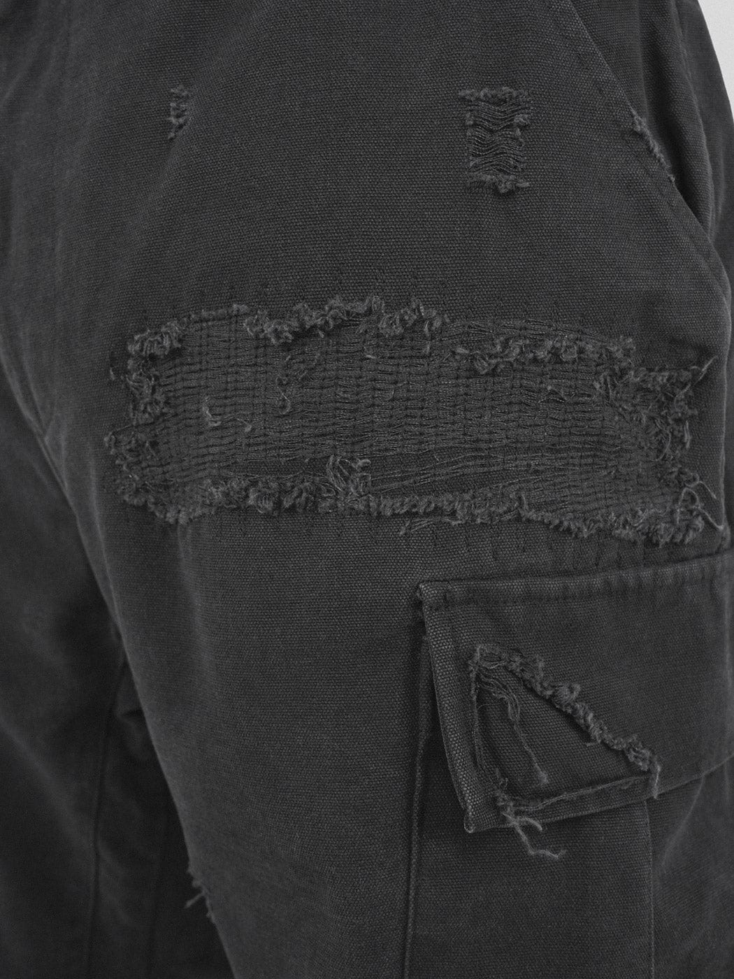 UNDERWATER Distressed Flare Pants