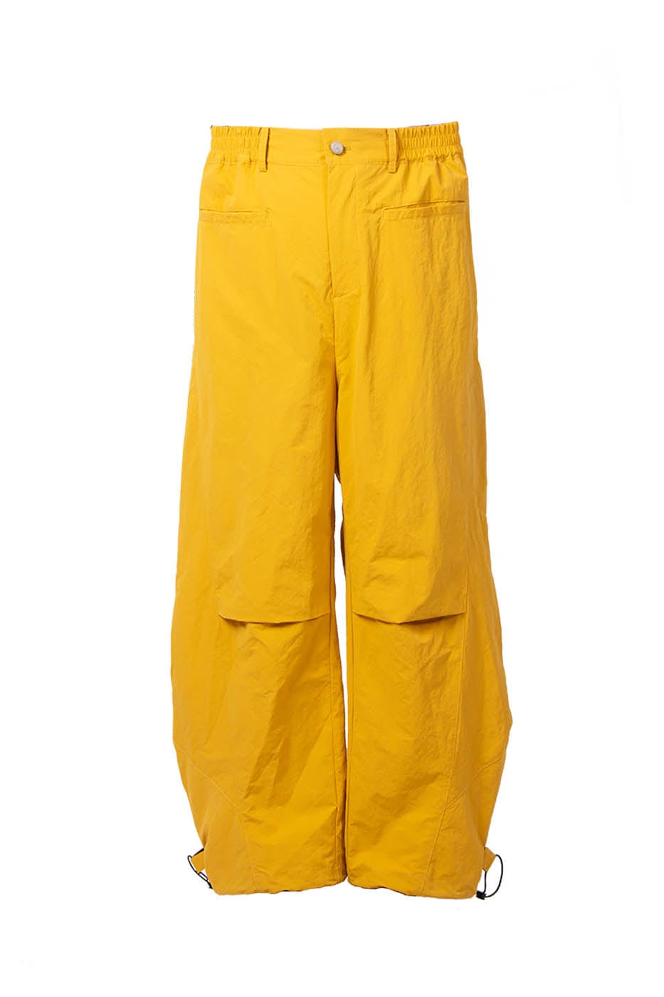 RELABEL Pleated Spliced Parachute Pants
