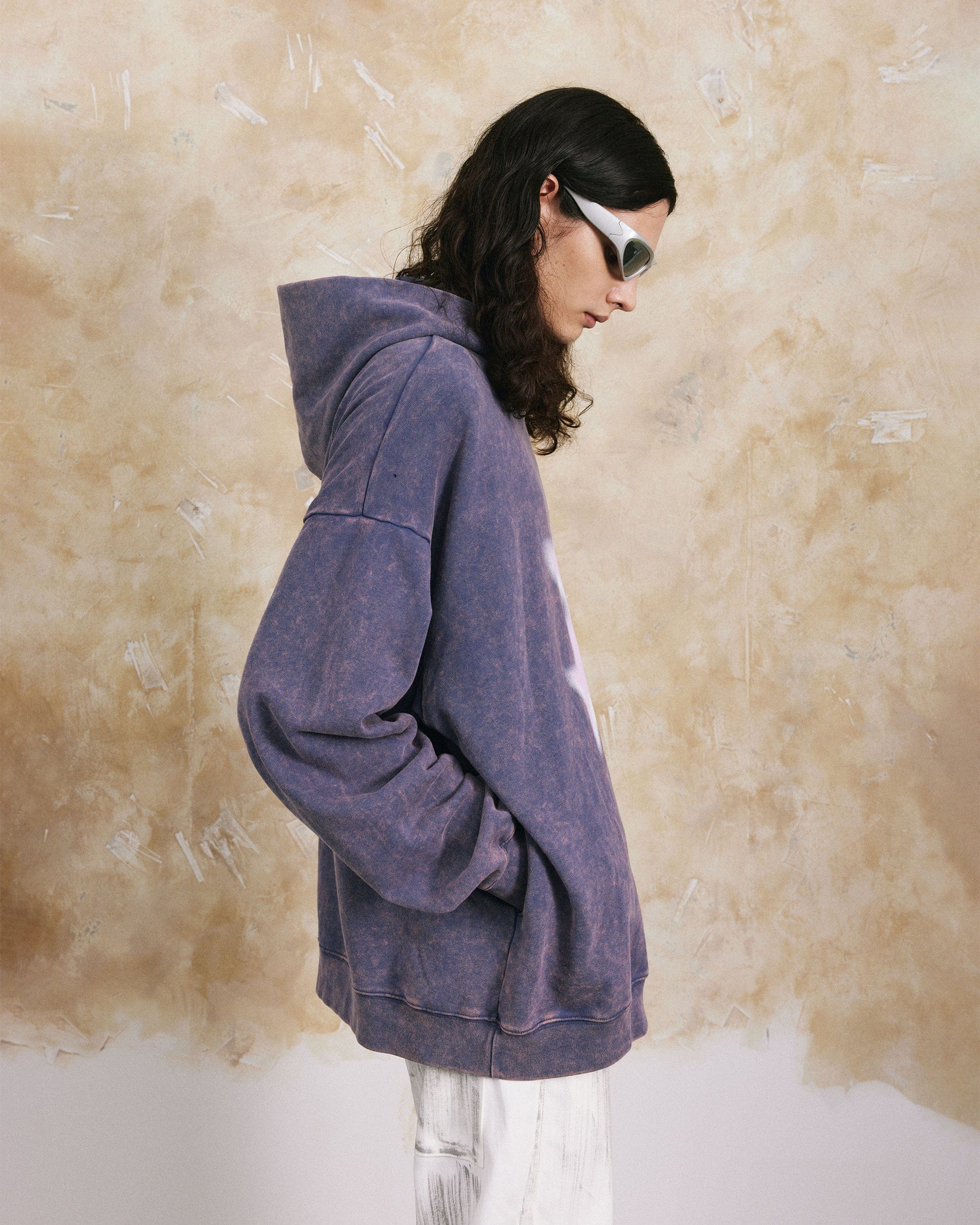 OVDY Soft Stars Faded Hoodie