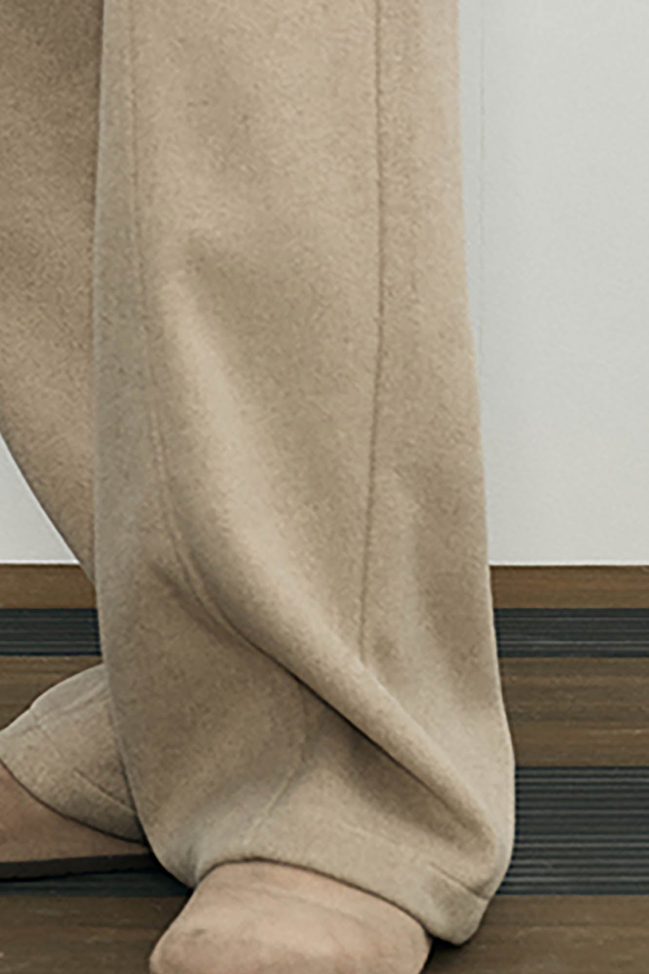 KREATE Double-Breasted Straight-Leg Pants