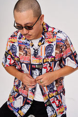 WCC Door-to-Door Art Service Full Print Cuban Half Shirt