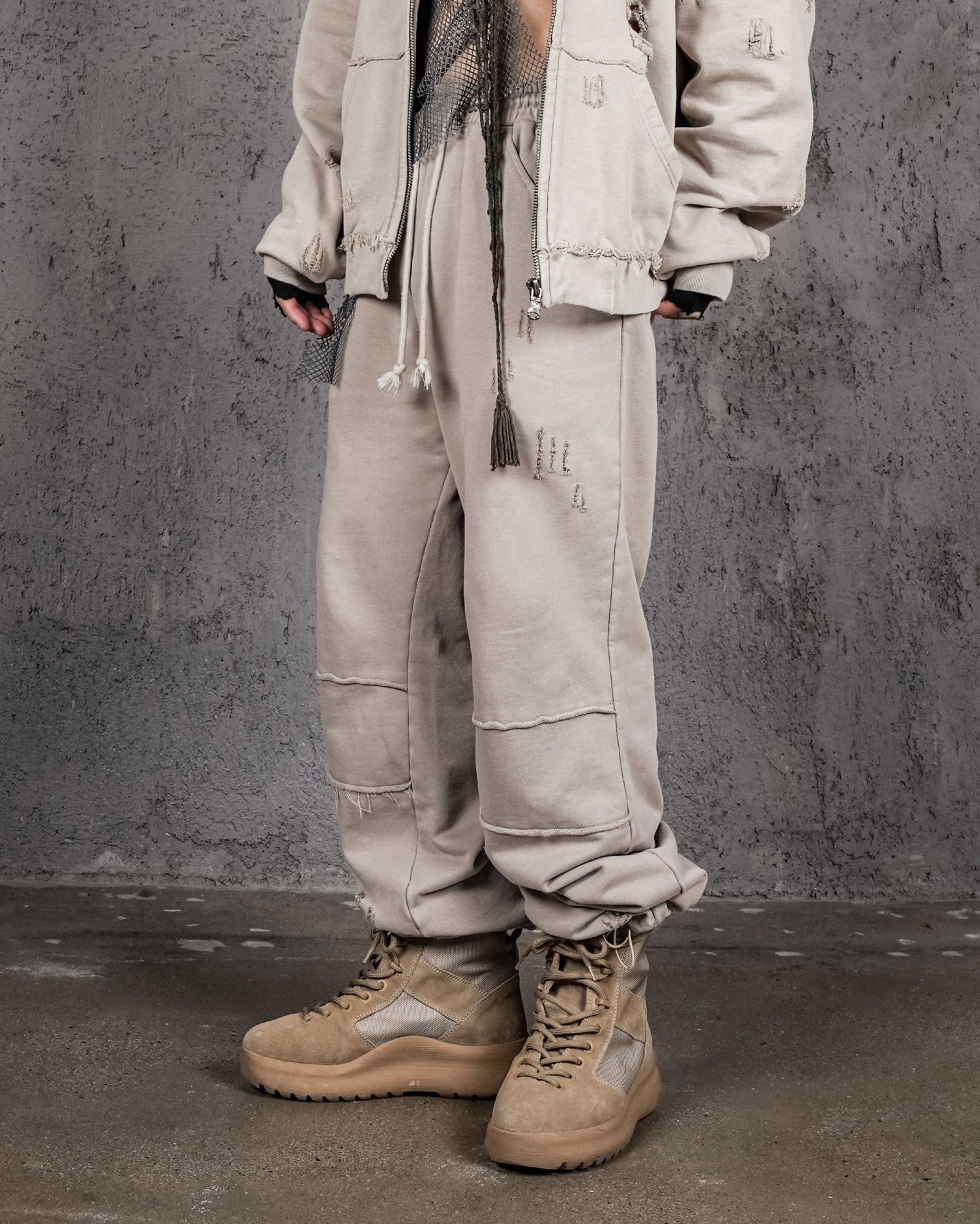 UNDERWATER Wasteland Ripped Spliced Jogger