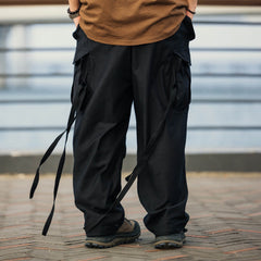 BANANA CLUB Multi-Pocket Strap M51 Cargo Pants