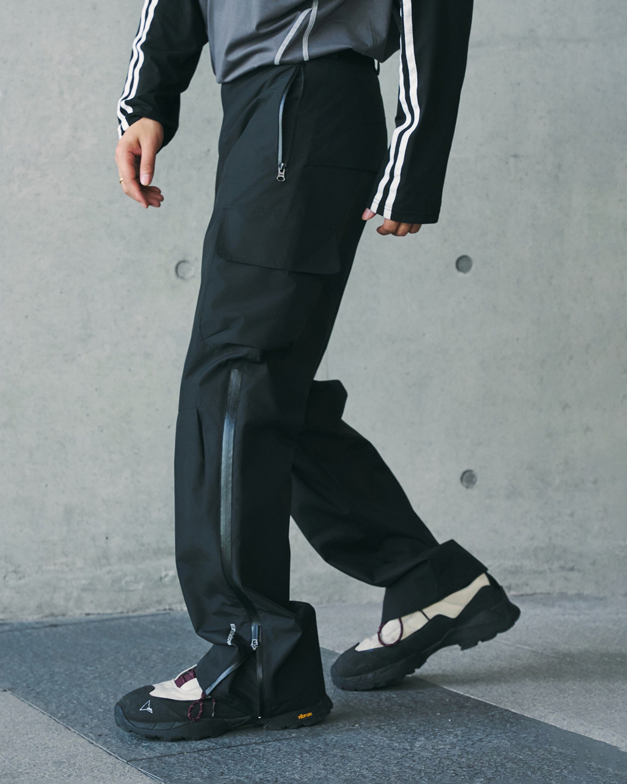 ENSHADOWER Waterproof Pleated Spliced Multi-pocket Pants