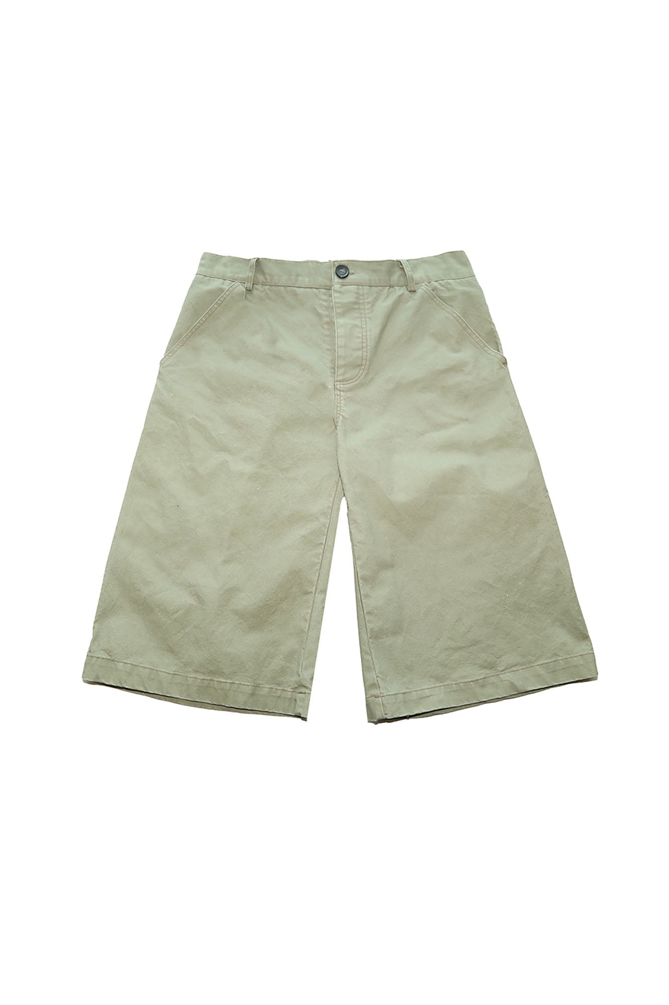 TRECLUB Retro Embroidered Pocket Cargo Shorts