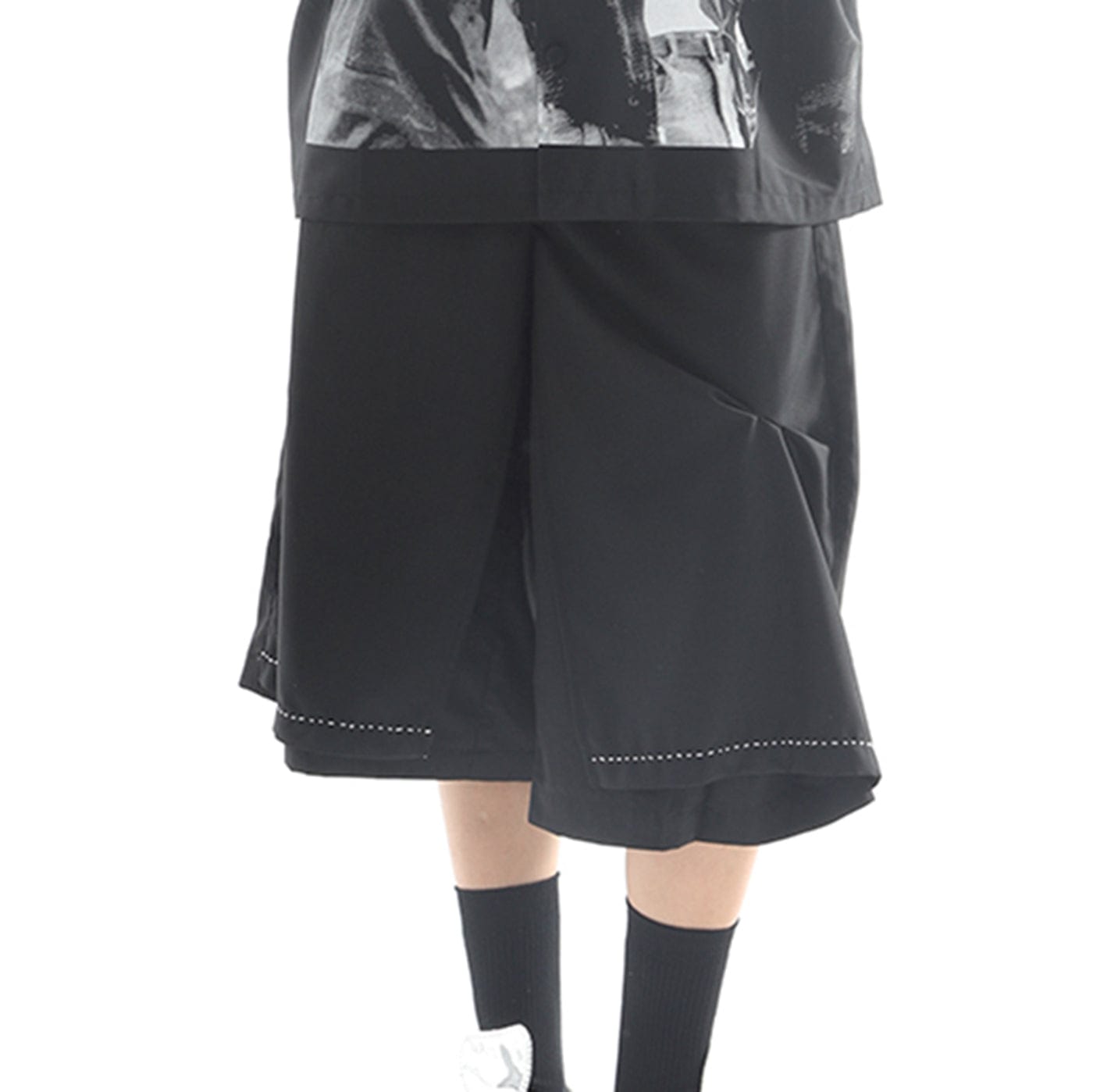 MIICHOUS Essential Pleated Oversize Shorts