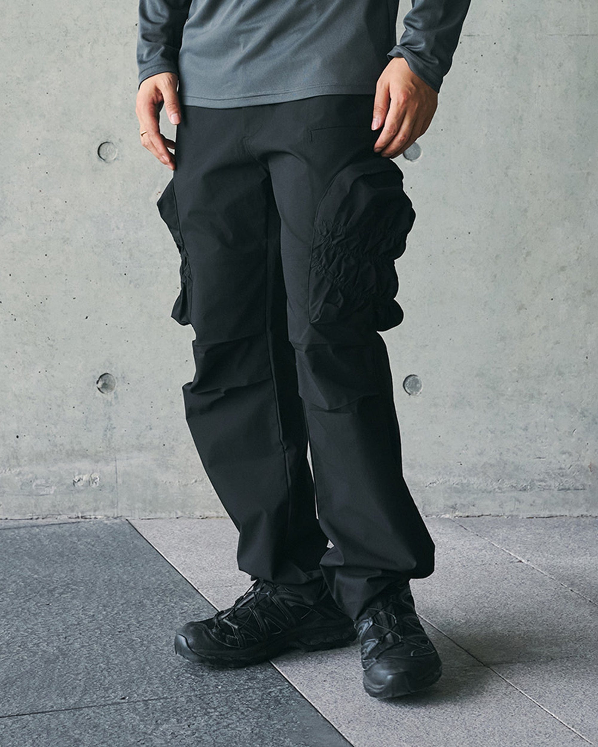 ENSHADOWER Modern Pleated Pocket Ourdoor Pants