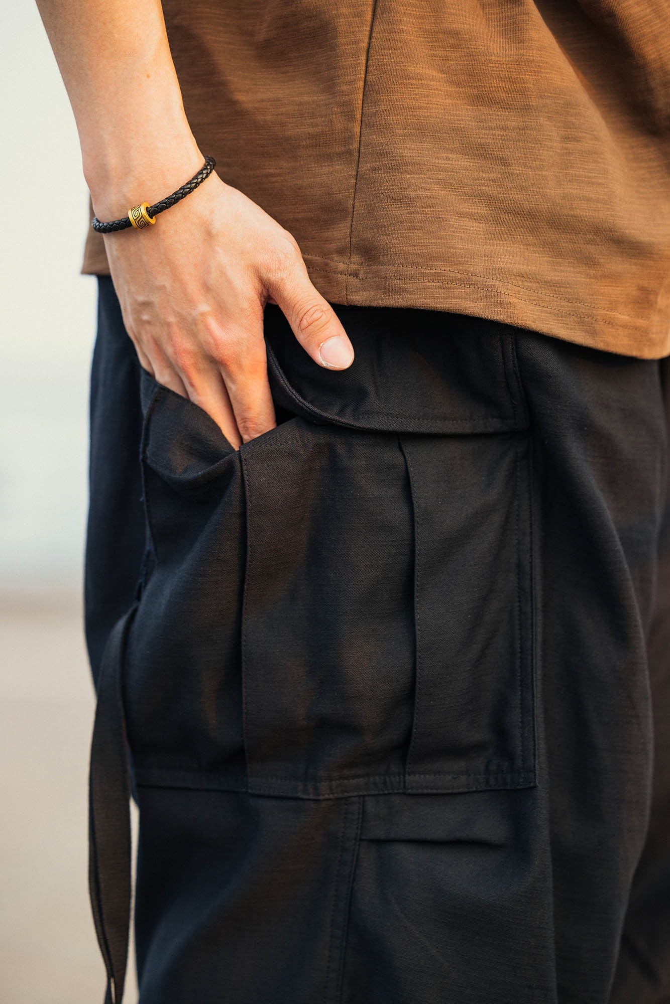 BANANA CLUB Multi-Pocket Strap M51 Cargo Pants