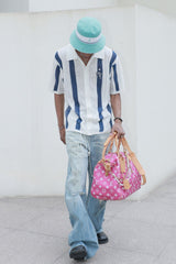 STEEPC Dirty Fit Distressed Flared Jeans