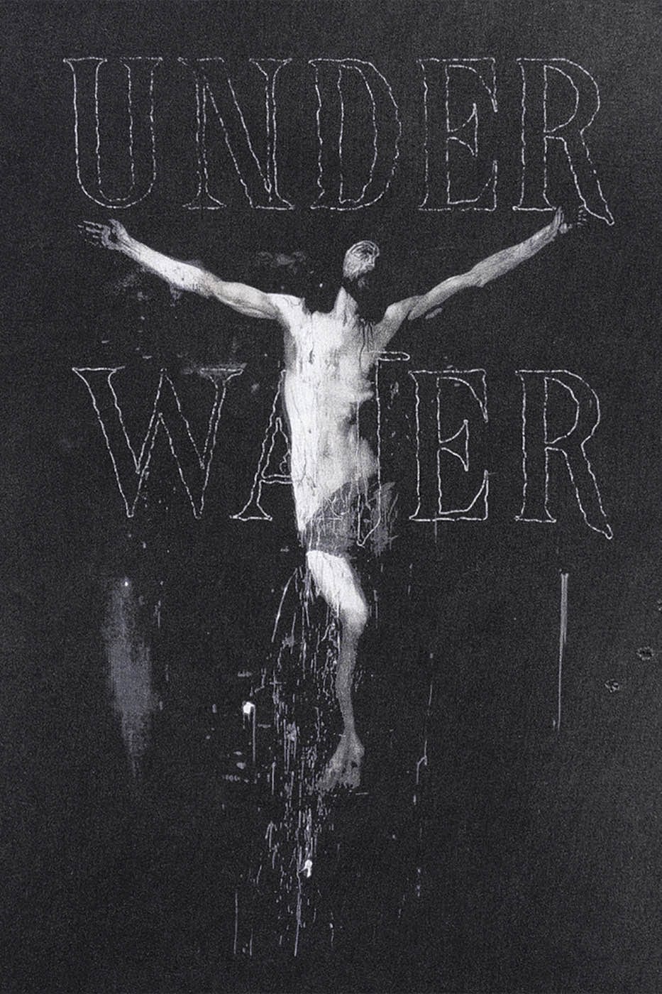 UNDERWATER Distressed Jesus T-Shirt