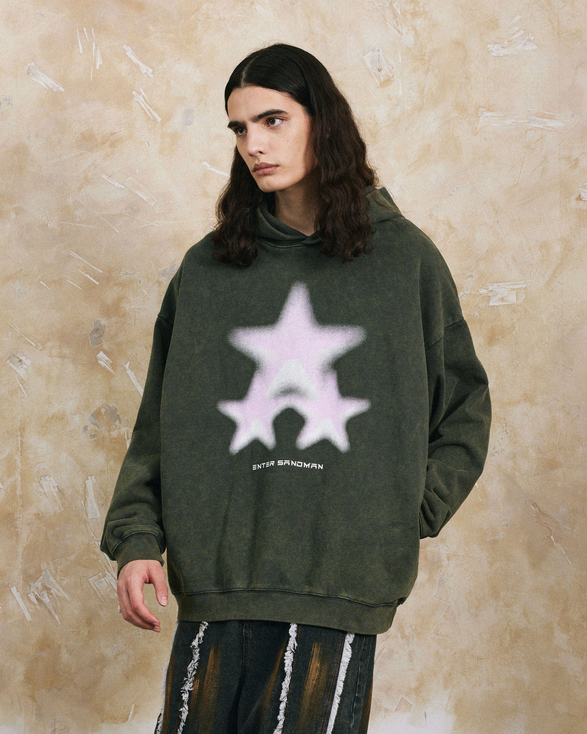 OVDY Soft Stars Faded Hoodie
