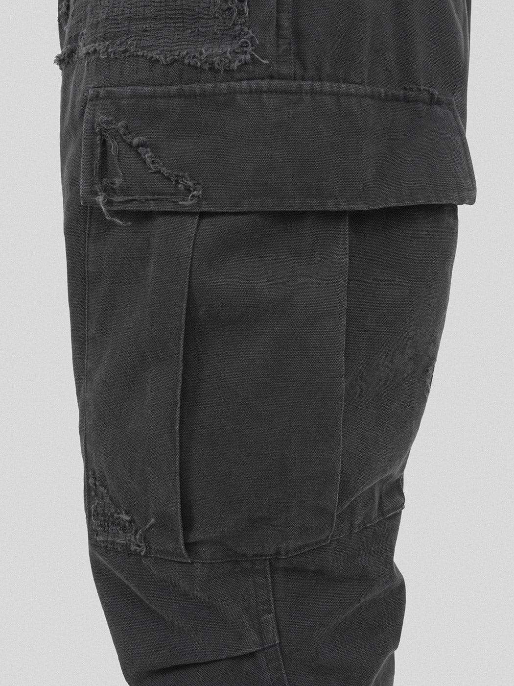 UNDERWATER Distressed Flare Pants