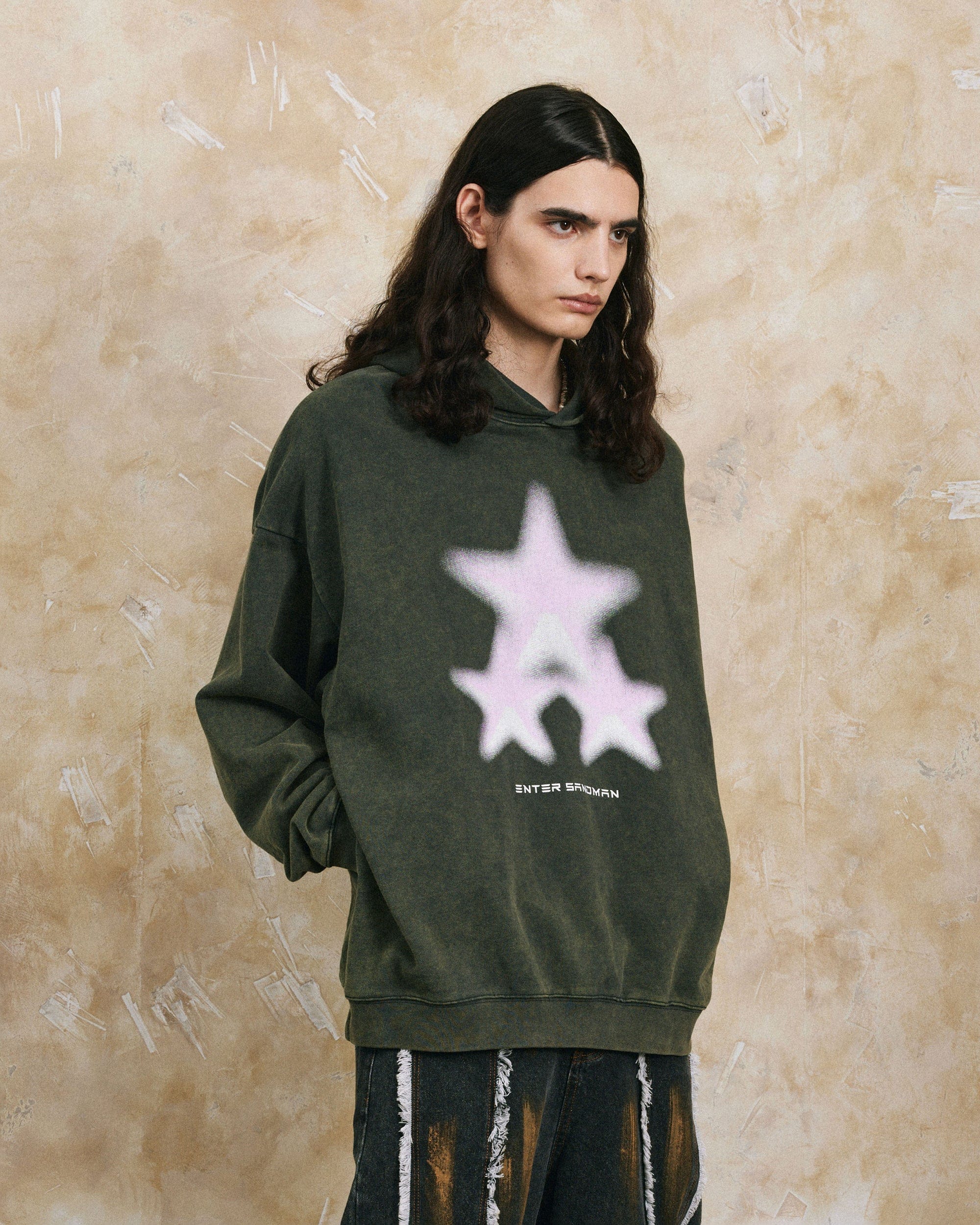OVDY Soft Stars Faded Hoodie