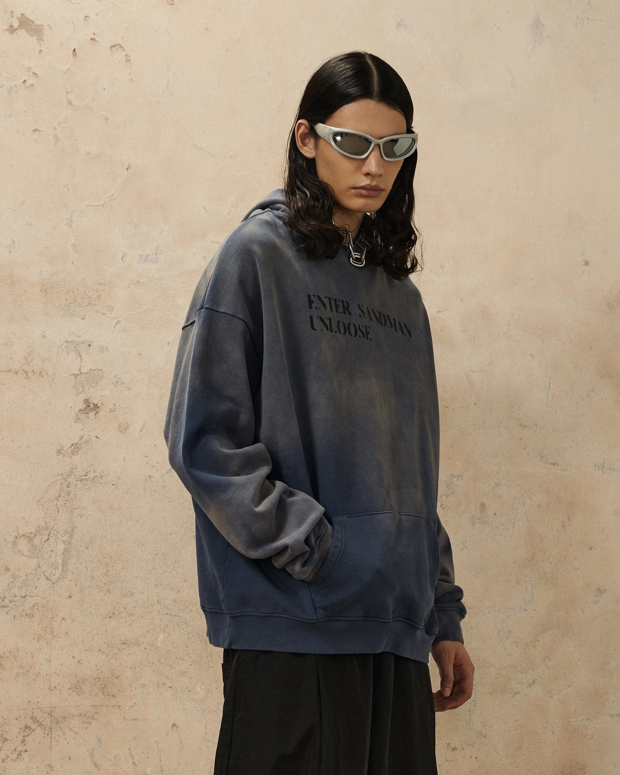 OVDY Enter Sandman Faded Hoodie