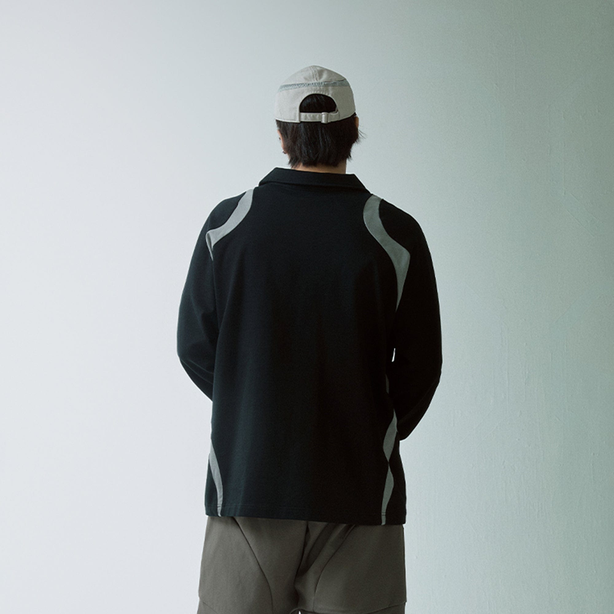 F2CE Retro Deconstructed Raglan Long-Sleeve Tee