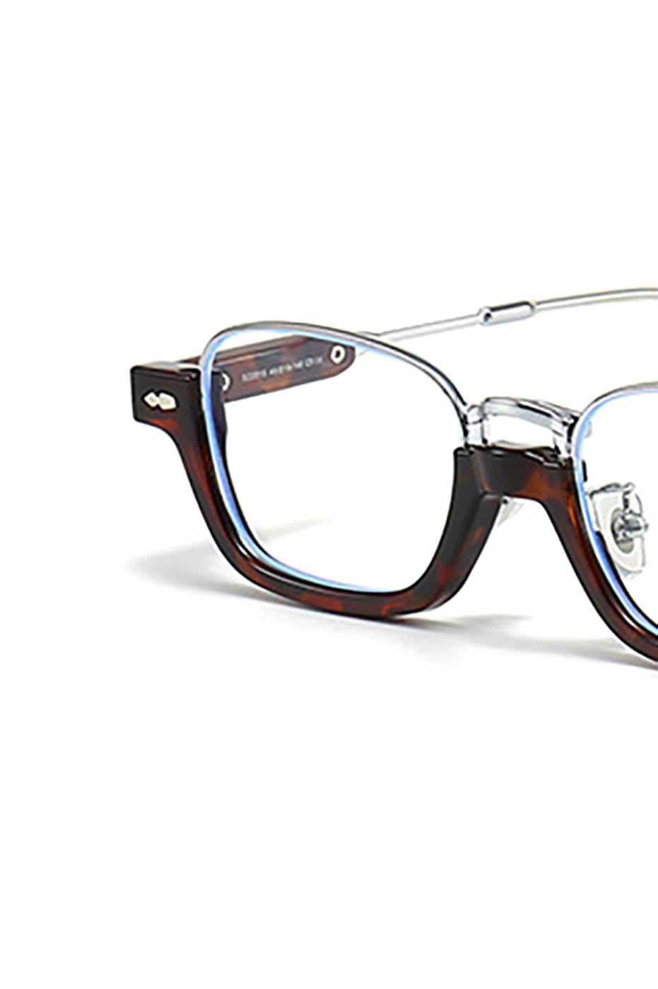 DAMAGE ASIA OPTICALS Retro Square Frame Glasses