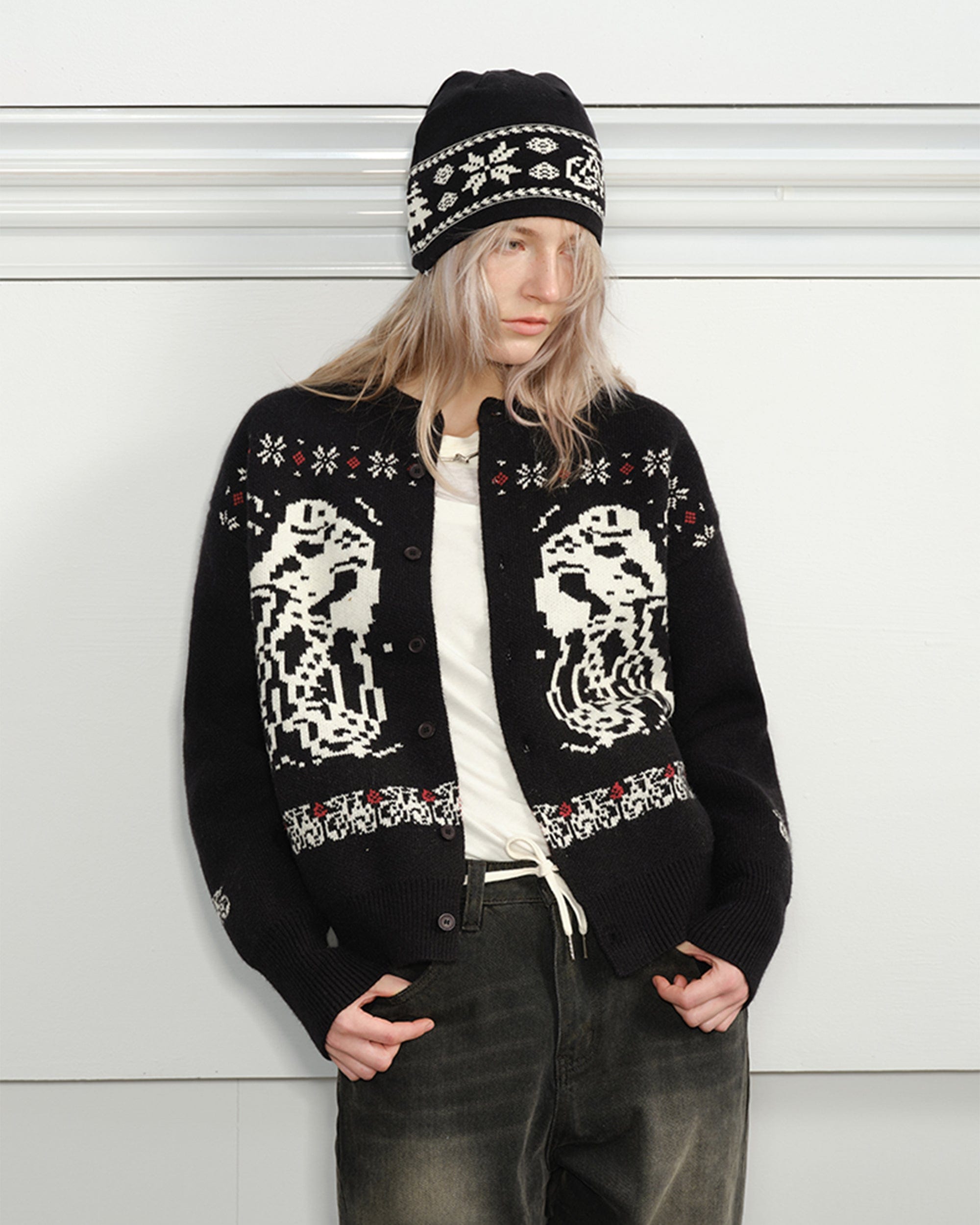 KREATE Bicycle Knitted Zip-Up Jacket