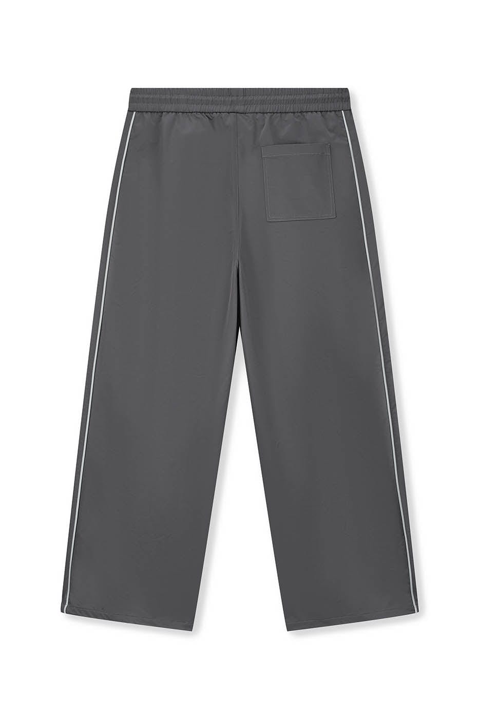 BONELESS Paneled Crinkled Parachute Pants