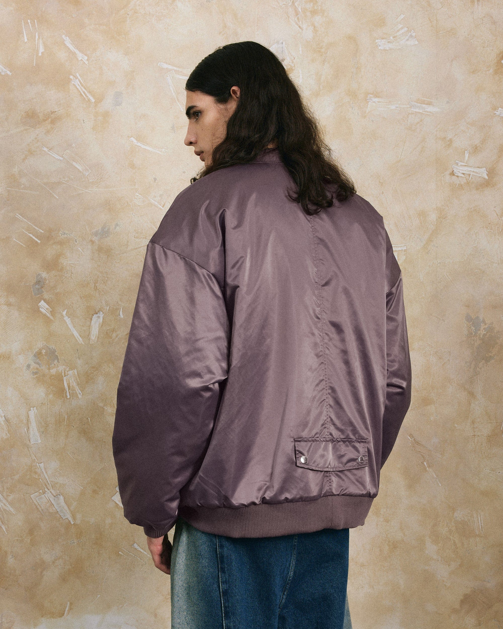 OVDY Modern Big-pocket Cotton-Padded Baseball Jacket