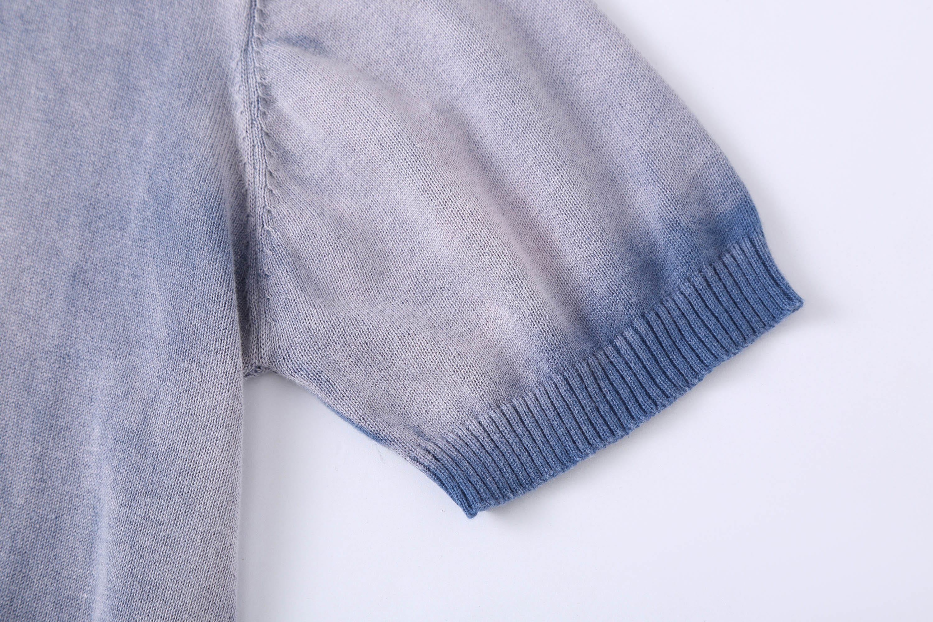 CLP Gradient Sheer Knitted T-Shirt
