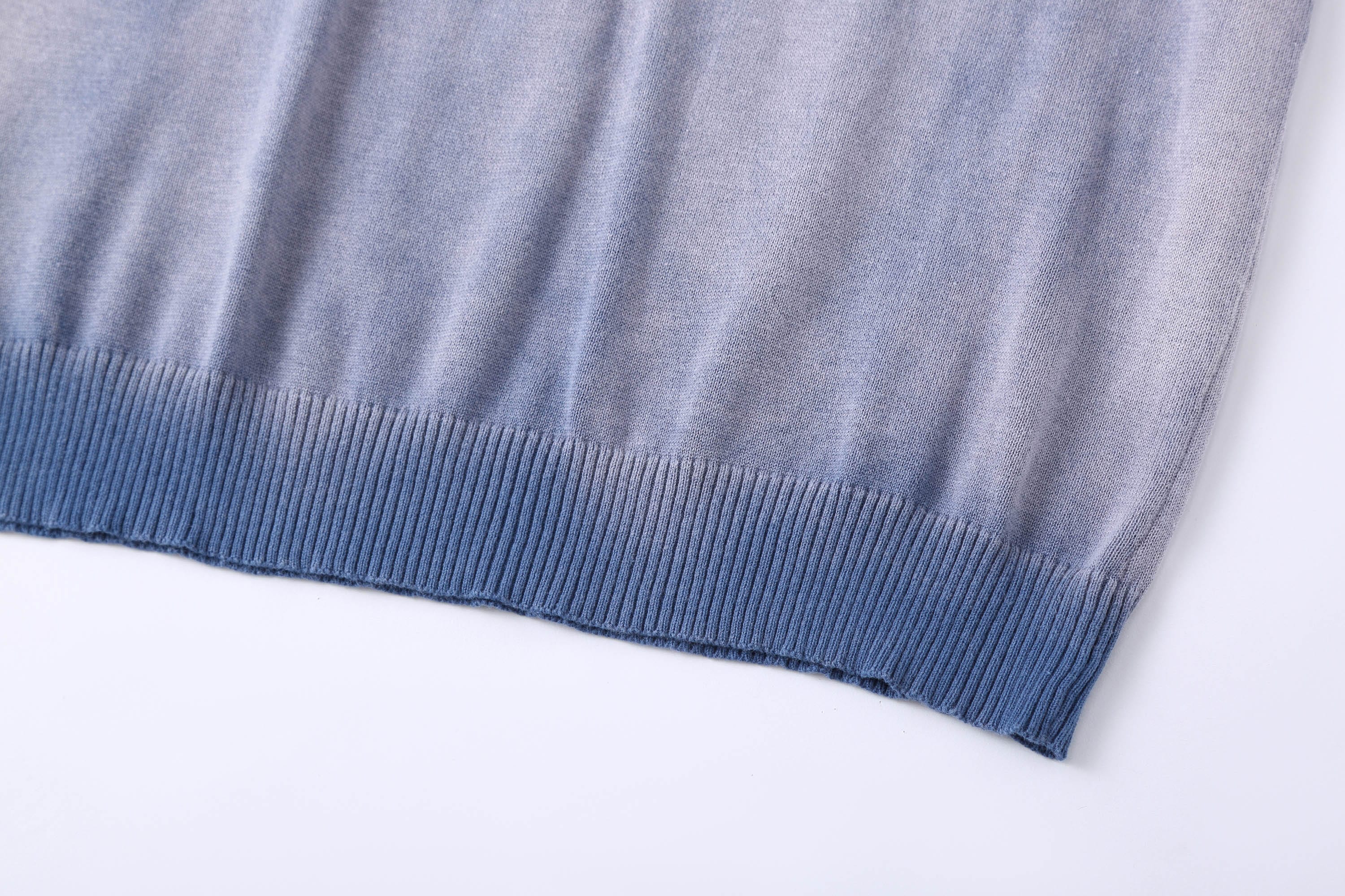 CLP Gradient Sheer Knitted T-Shirt