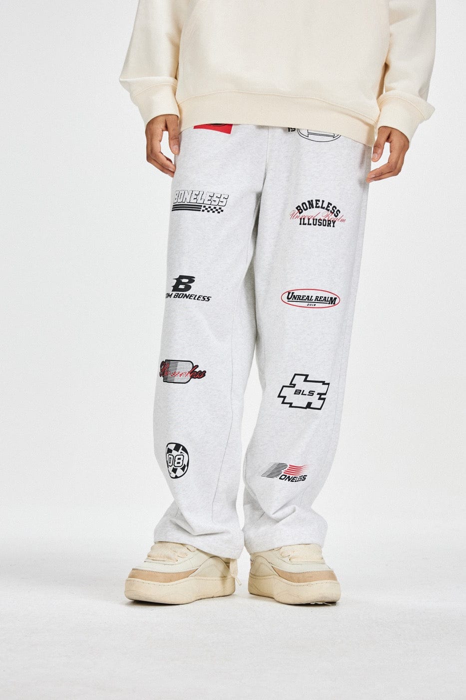 BONELESS Racing Logo Sweatpants