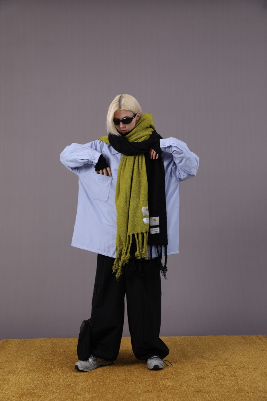 MIICHOUS Crystal Star Cotton Padded Shirt Jacket