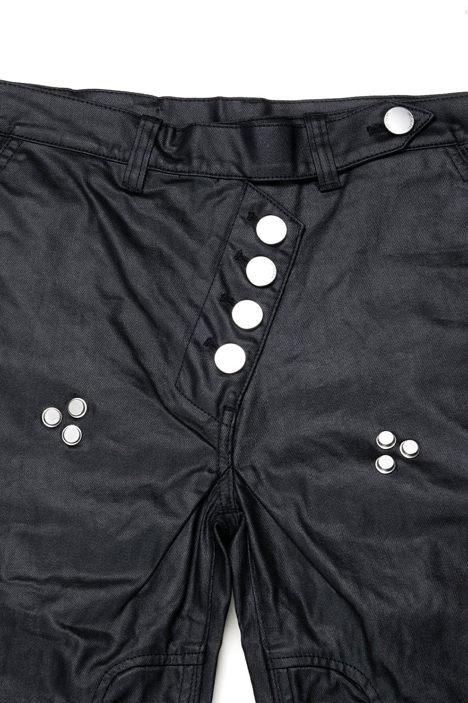 INSIDE OUT Exoskeleton Strapped Zipper Pants