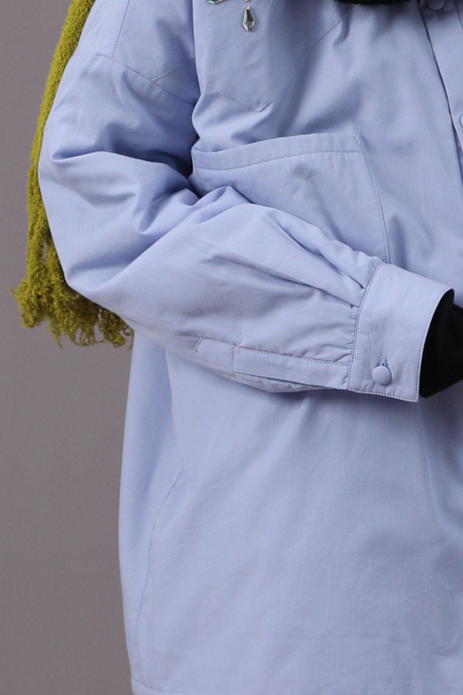 MIICHOUS Crystal Star Cotton Padded Shirt Jacket