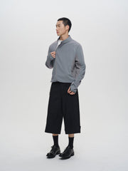 CATSSTAC Asym Zip Stand-Collar Quick-Dry UV Protection Jacket