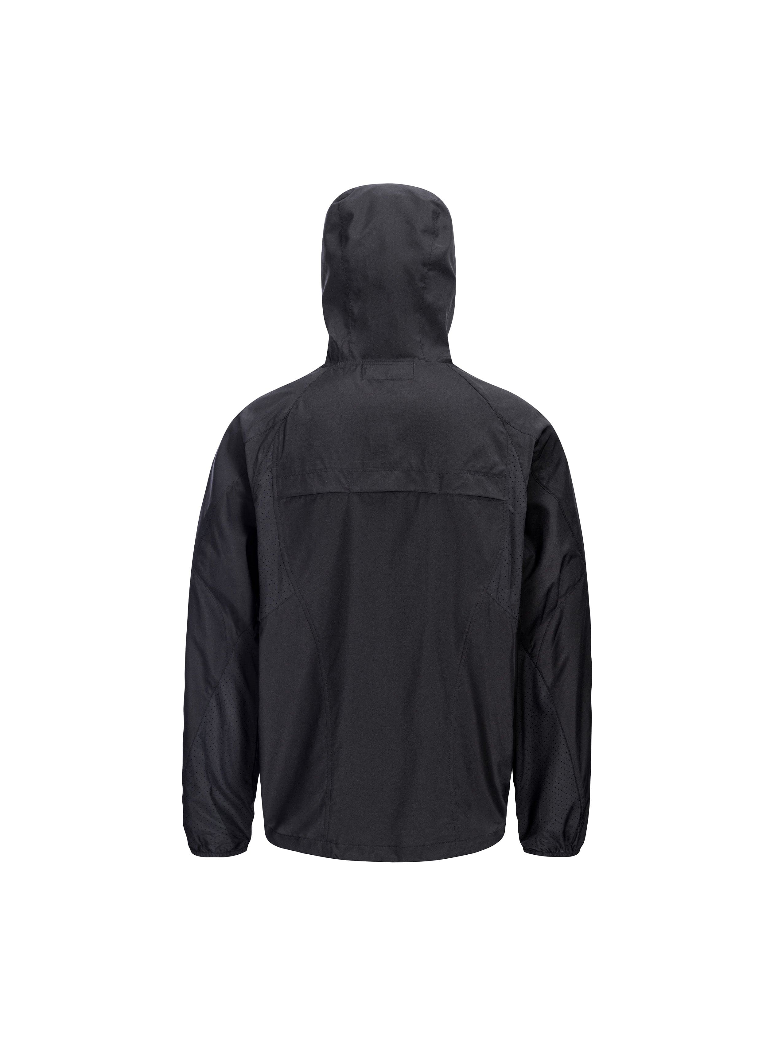 CATSSTAC Spliced Laser-Perforated Waterproof UV Production Hooded Jacket