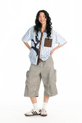 1997 POSTOFFICE Structured Panel Utility Shorts