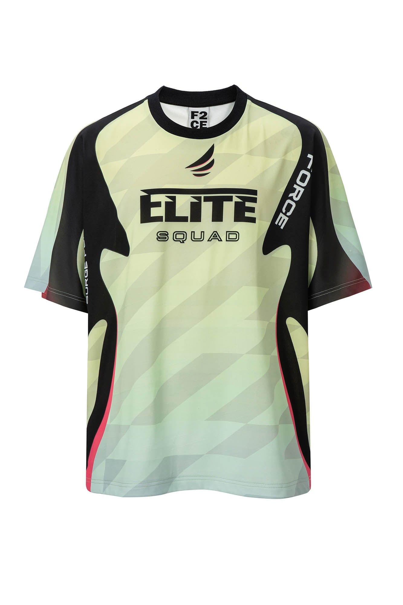 F2CE Contrast Spliced Quick-Dry Racing T-Shirt