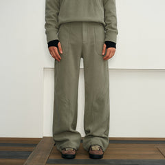 KREATE Curved Seam Thermal Wide-Leg Pants