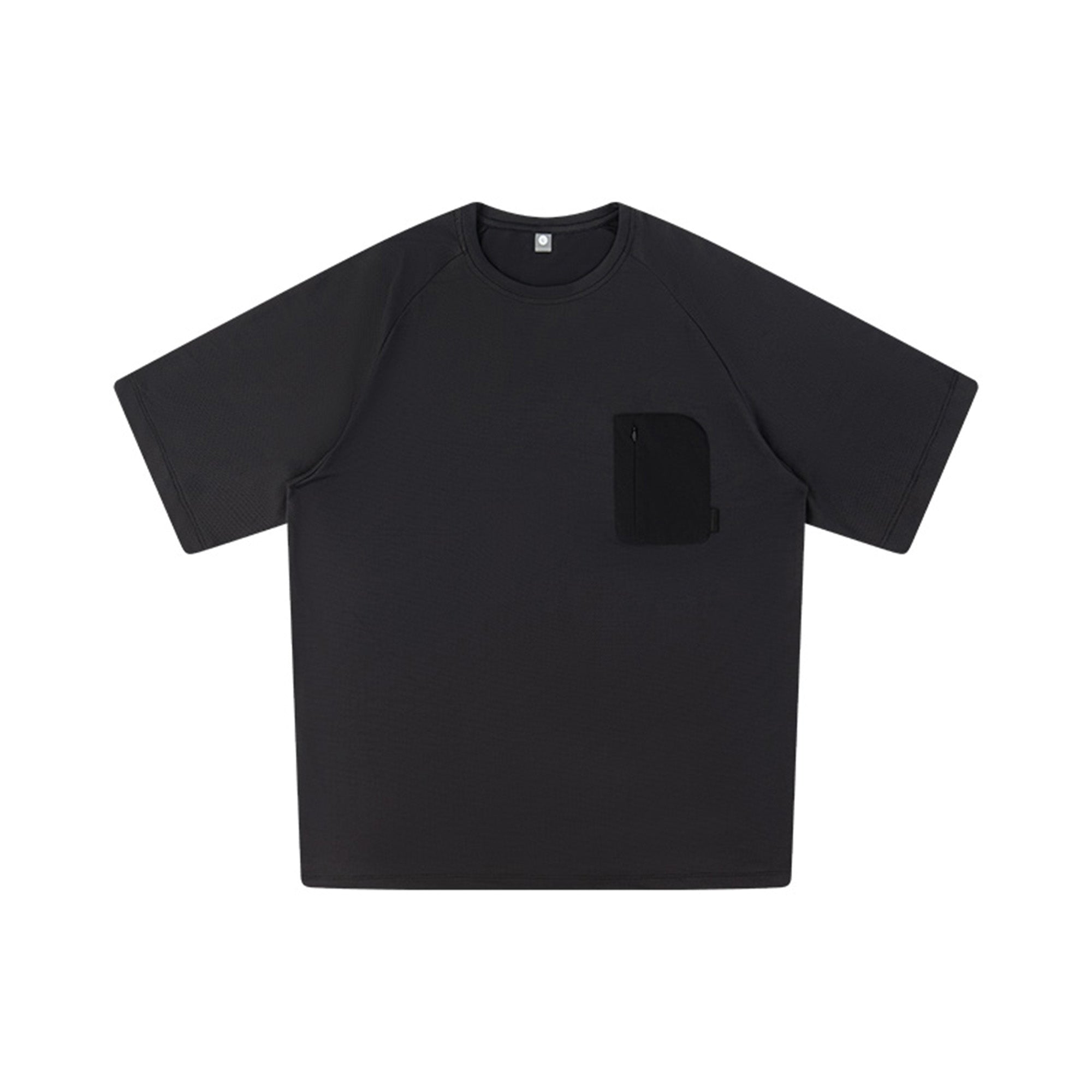 ENSHADOWER Modern Minimal Zipper Pocket T-Shirt