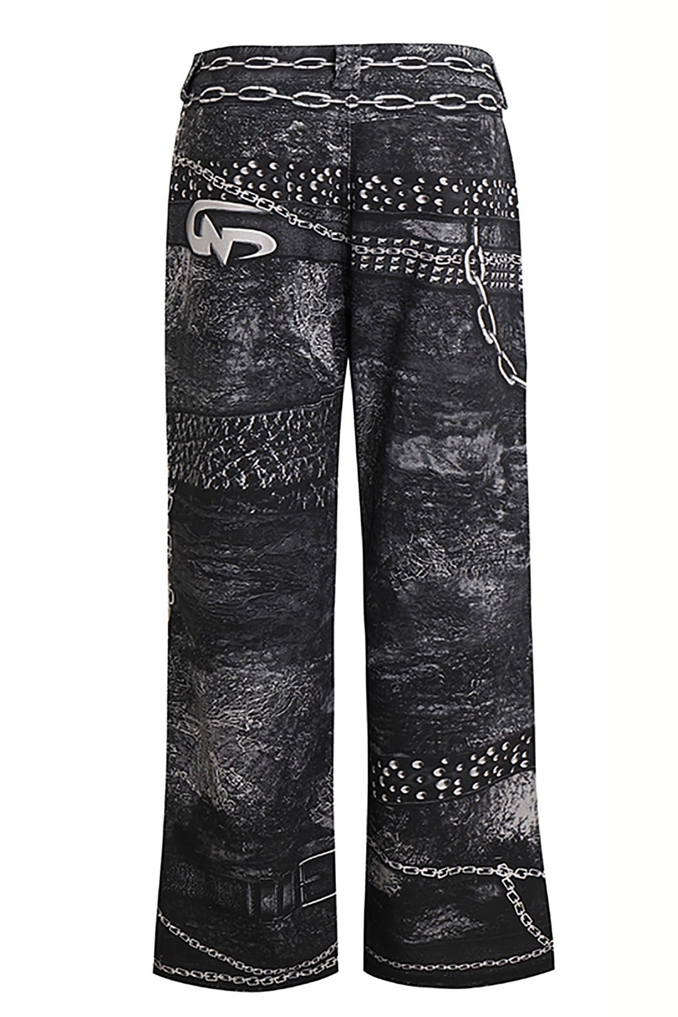 DND4DES Chains Straight-Leg Pants