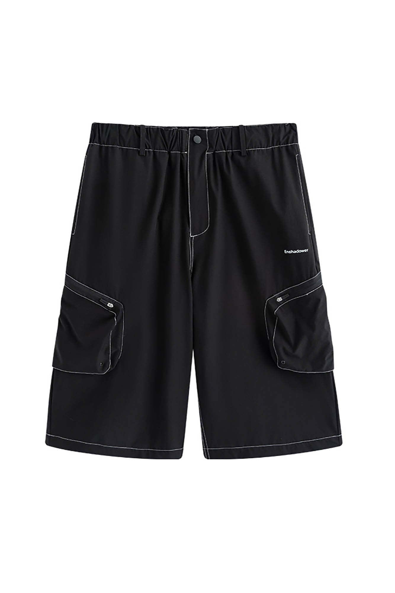 ENSHADOWER Stitched Multi-Pocket Cargo Shorts