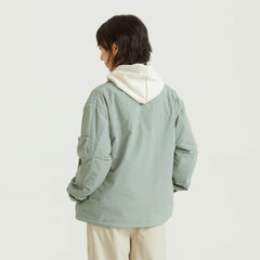 ONADAILYBASIS Reversible Utility & Herringbone Wool-Blend Jacket