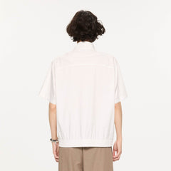 KREATE Harrington Stand-Collar Half Sleeve Shirt