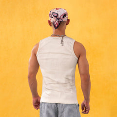 CLP Distressed Ribbed Tank Top