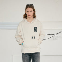 KREATE Abstract Graphics Patchwork Hoodie