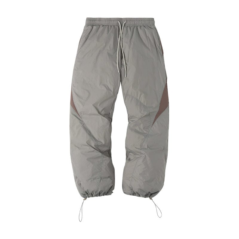 ENSHADOWER Spliced Splash-Proof Down Ski Pants