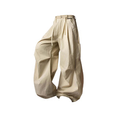 RELABEL Spliced Crinkled Oversized Cargo Pants