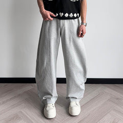 KREATE Curved-Spliced Sorona Quick-Dry Sweatpants