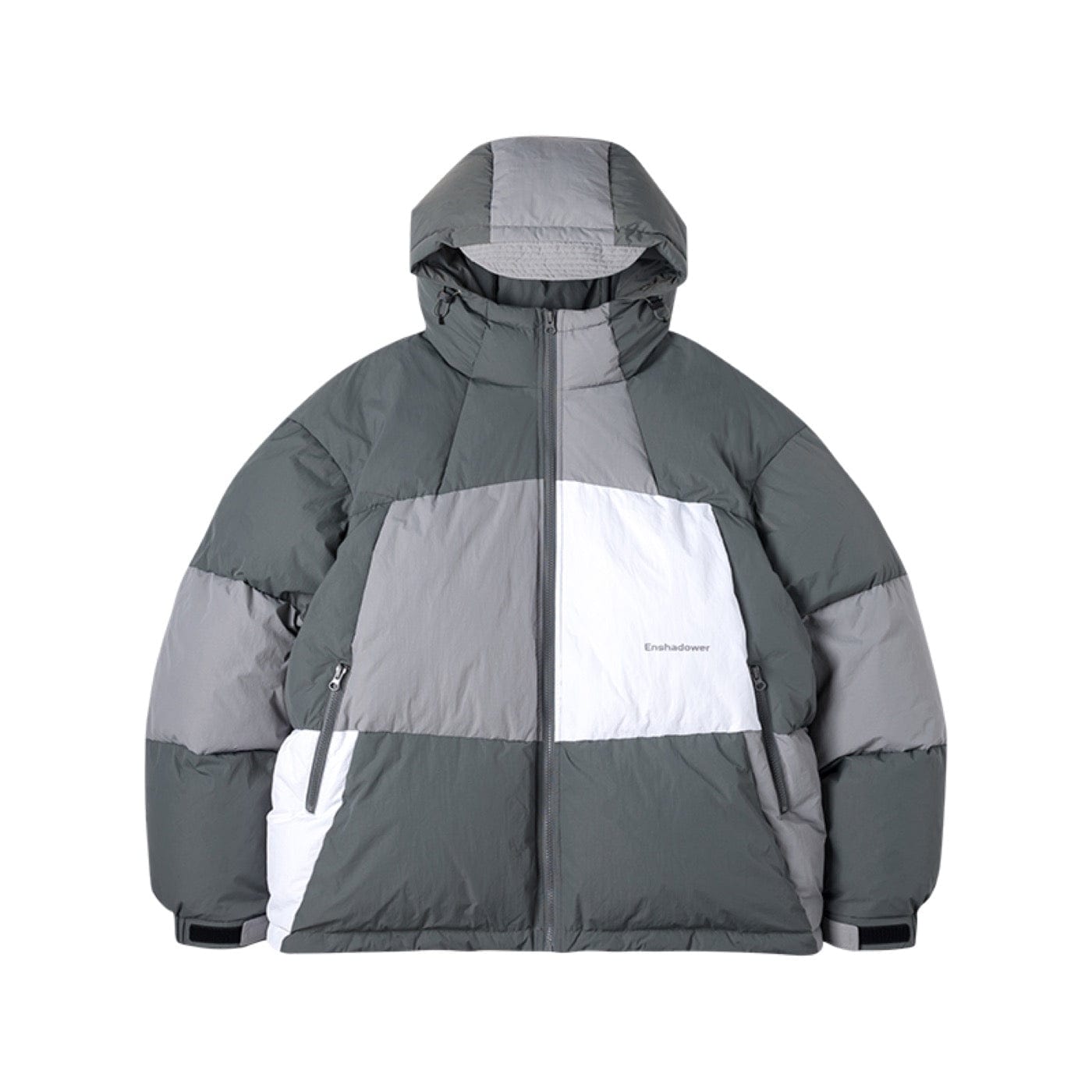 ENSHADOWER Patchwork Down Jacket