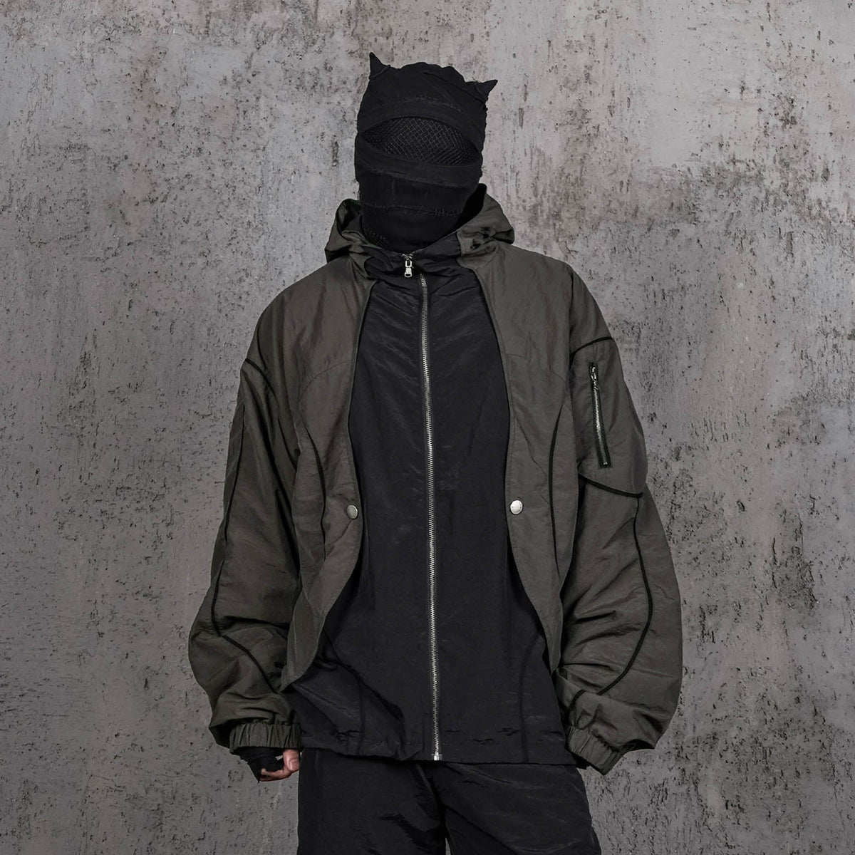 UNDERWATER Wasteland Deconstructed Windbreaker