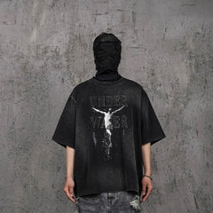 UNDERWATER Distressed Jesus T-Shirt